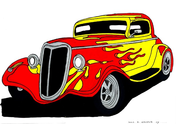 hot rod cars