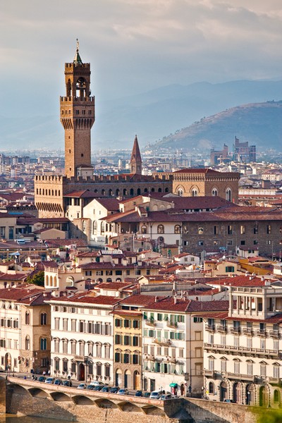 Florence Italy Palazzo Vecchio Tower