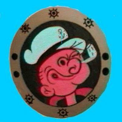 Popeye on plastic from 1992