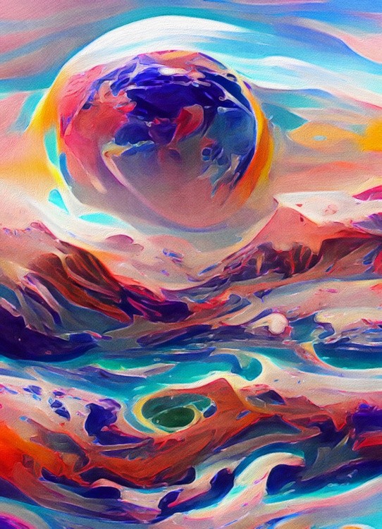 Marble Planet Earth