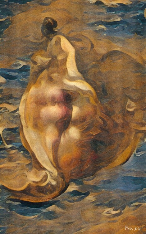 Venus on the Other Half Shell