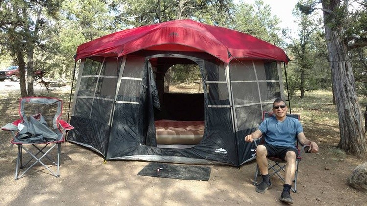 Imagine this Danny camping with me at the grand canyon our home for a week