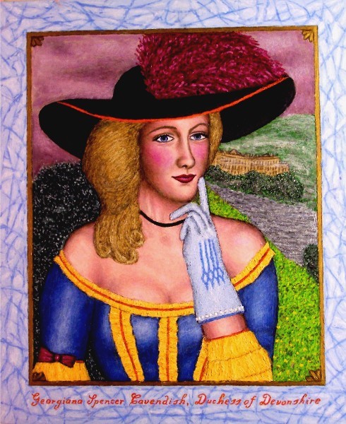 Portrait of Georgiana Spencer, Duchess of Devonshi