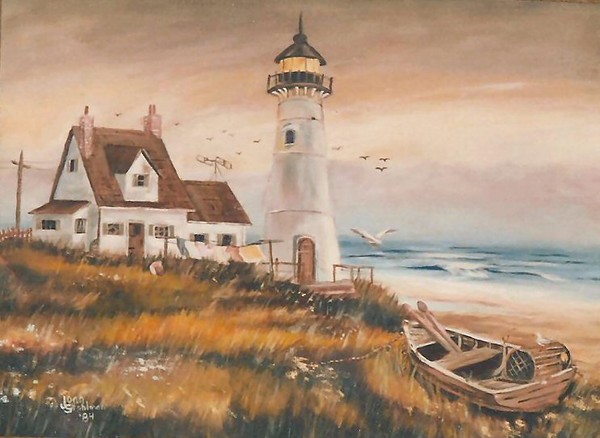 SunsetLighthouse