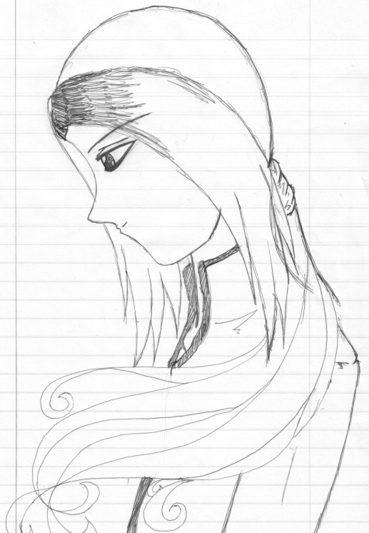 sketch of original character Yasou