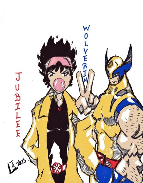 Jubilee And Wolverine