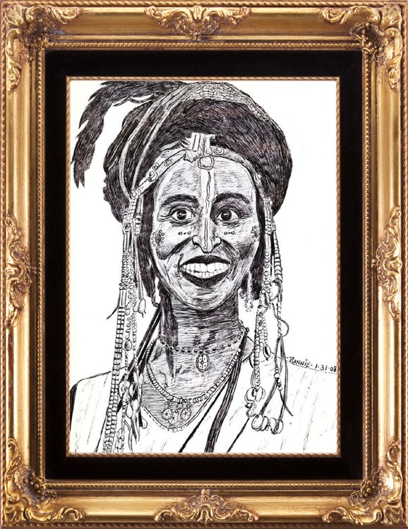 Wodaabe people of the Taboo 1 Framed new