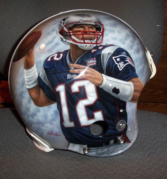 Tom Brady Helmet #1