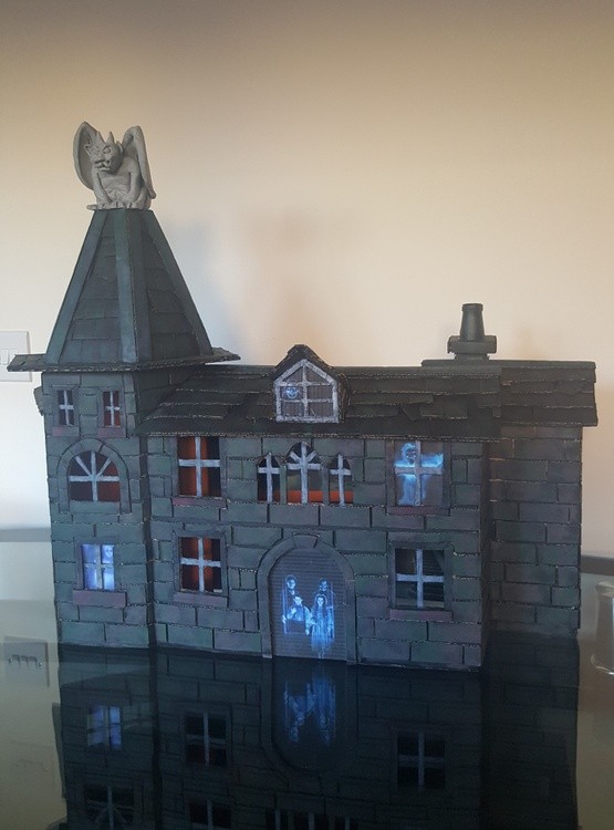 Haunted house model