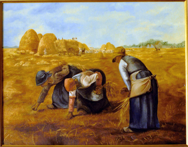 REPLICATION: The Gleaners by Millet by bjb