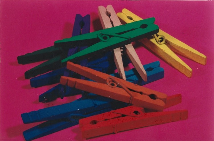 Colored Clothes Pins