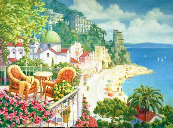 Riviera landscape