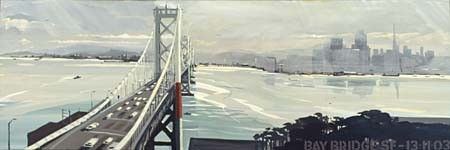 San Francisco - Bay Bridge from Treasure Island