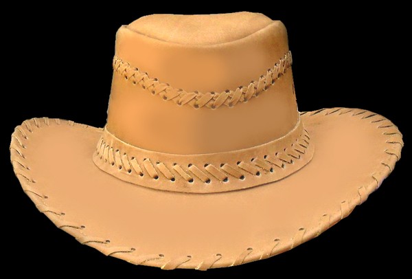 Leather Leather Hat 
