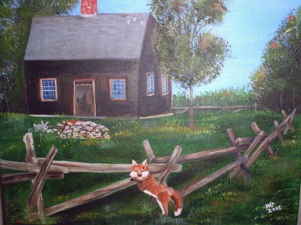 Fox at the Fence