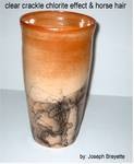 horsehair and sunset vase