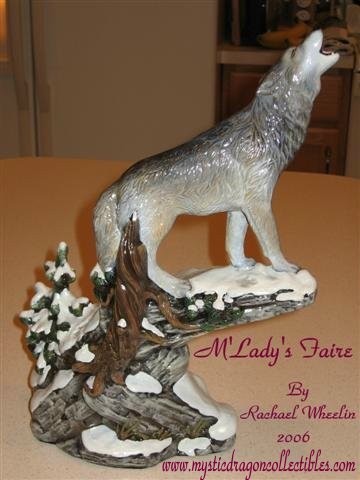Howling Wolf on Ledge