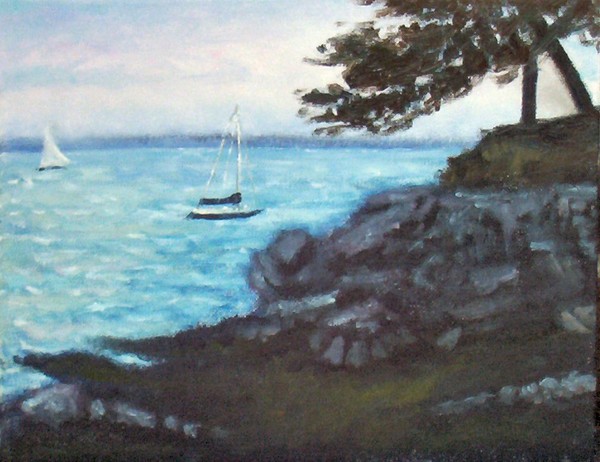Evening Sail (Hen Island Rye, NY)