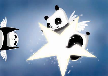 Panda reach the star