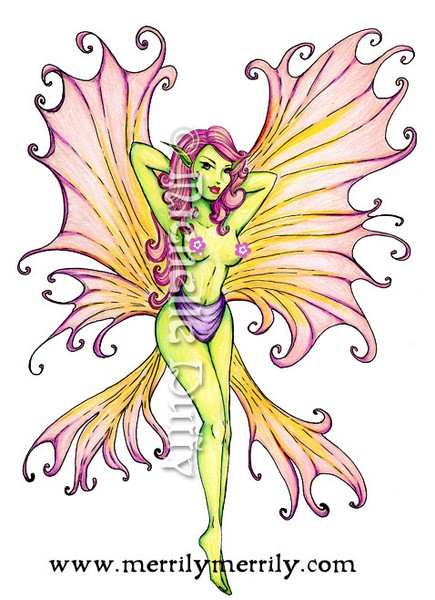 Delphina, the Hothouse Flower Fairy