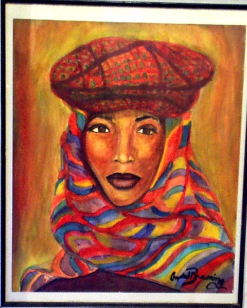 Strength - Woman in Scarf