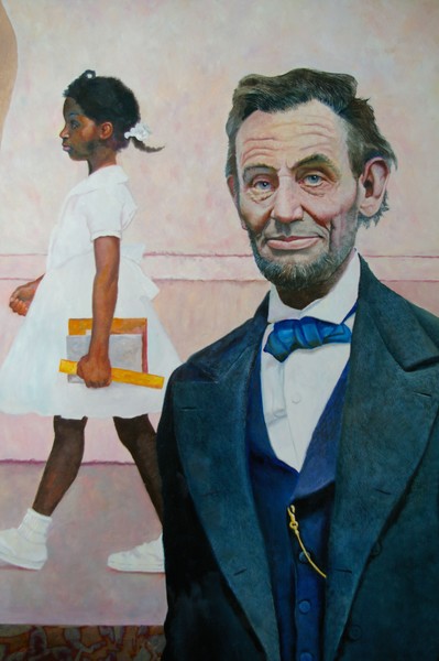 Abraham Lincoln (detail)