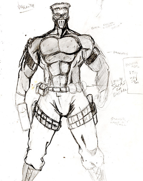 Vigilante original concept art