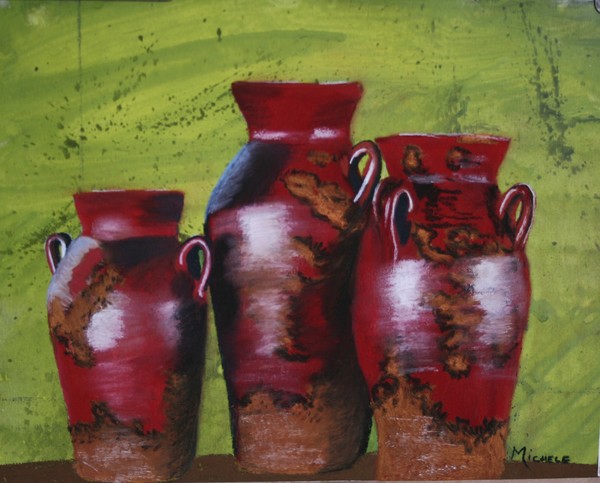 Pottery in Red