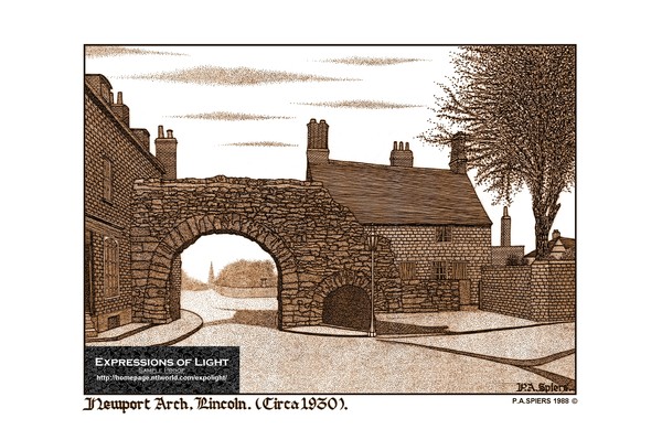 ExpoLight Graphic Arts Lincoln Newport Arch 0001S (Sample Proof Artwork)
