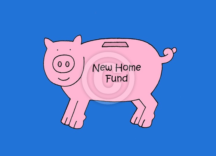Piggy Bank New Home Fund.