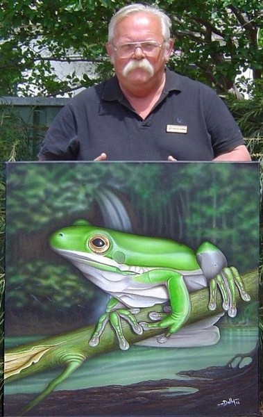 White Lip Frog (and Me)