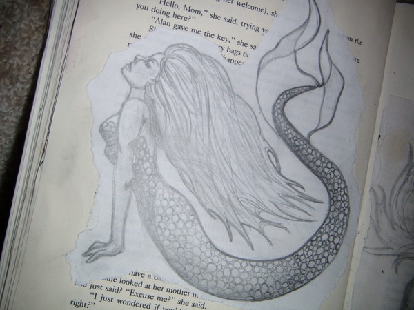 pencil mermaid