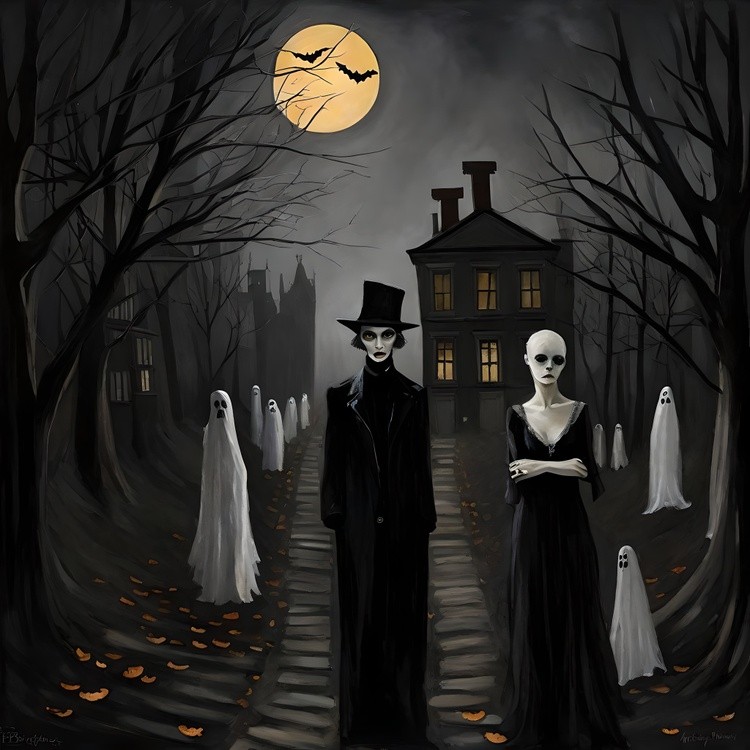 Eerie Night At Graveton Manor
