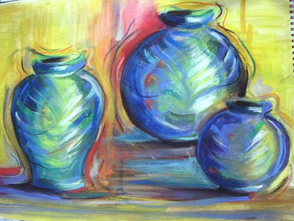 The Blue Vases