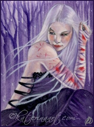 Lady Fanhir A moment of peace ACEO commission