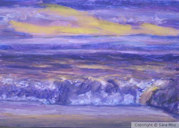 Purple Shining Sea