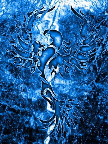 Epic Blue Phoenix