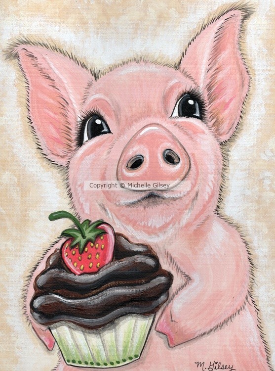 Cupcake Piggy 