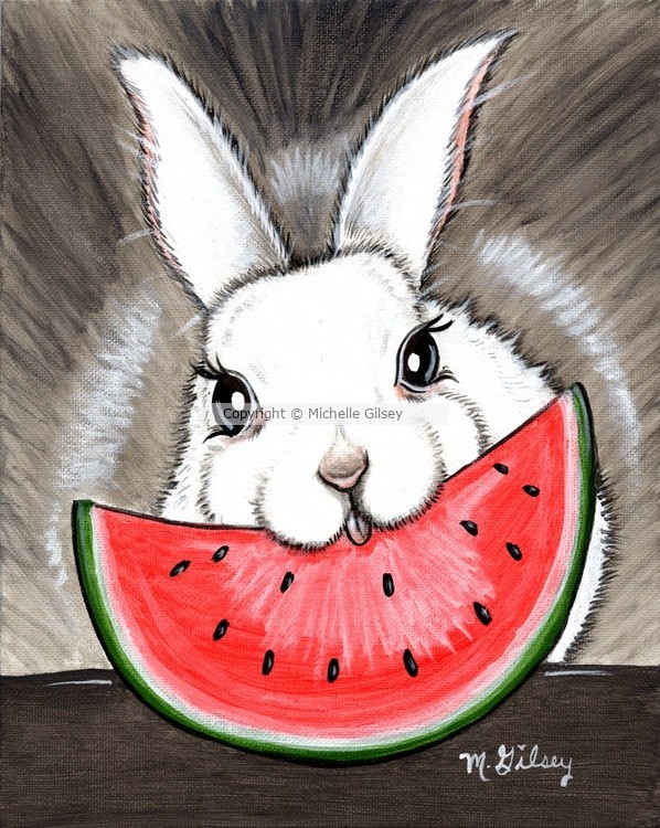 Watermelon Bunny 