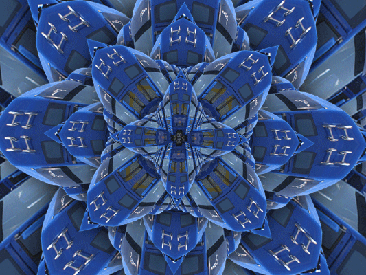Blue (Moving image-GIF)