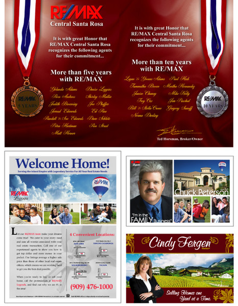 RE/MAX Marketing Collateral Pieces