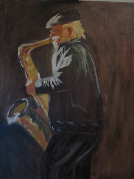 The Old Guy.... with sax