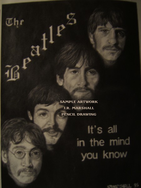 Band poster/ the Beatles