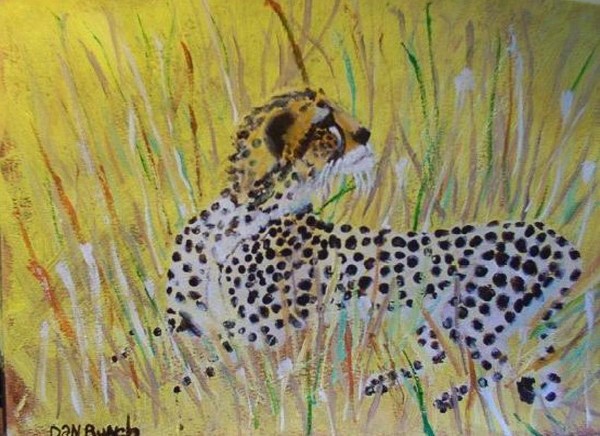 LARGE My Son's Africa Cheeta $800