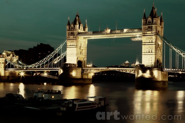 London Bridge At Night