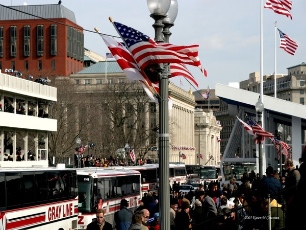 Inaugural Parade Guest Arriving