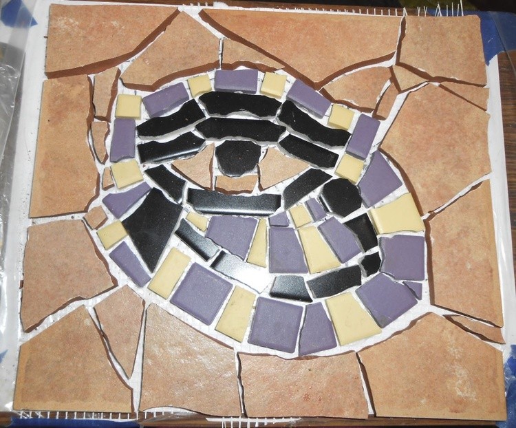my eye of horus mosaic