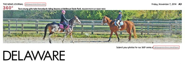 201st News Journal Panorama-Girls Riding Lessons