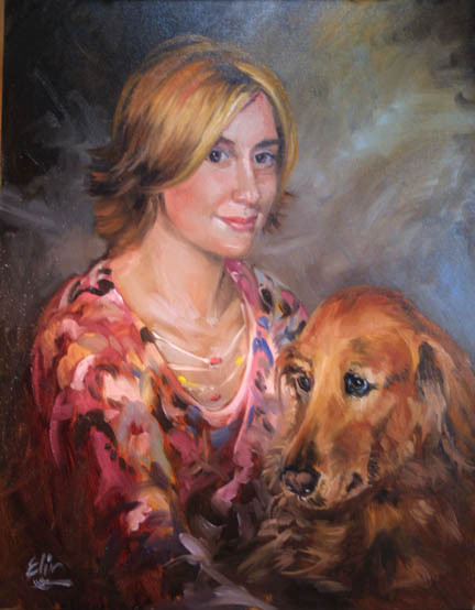 Molly & Daisy, Commissioned Portrait