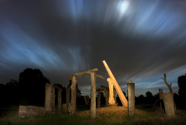 Land Art - WoodHenge